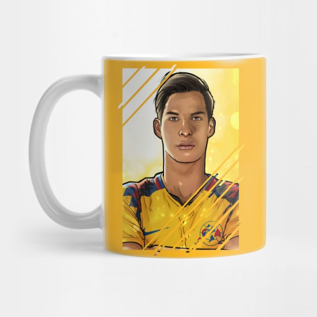 Diego Lainez America by akyanyme